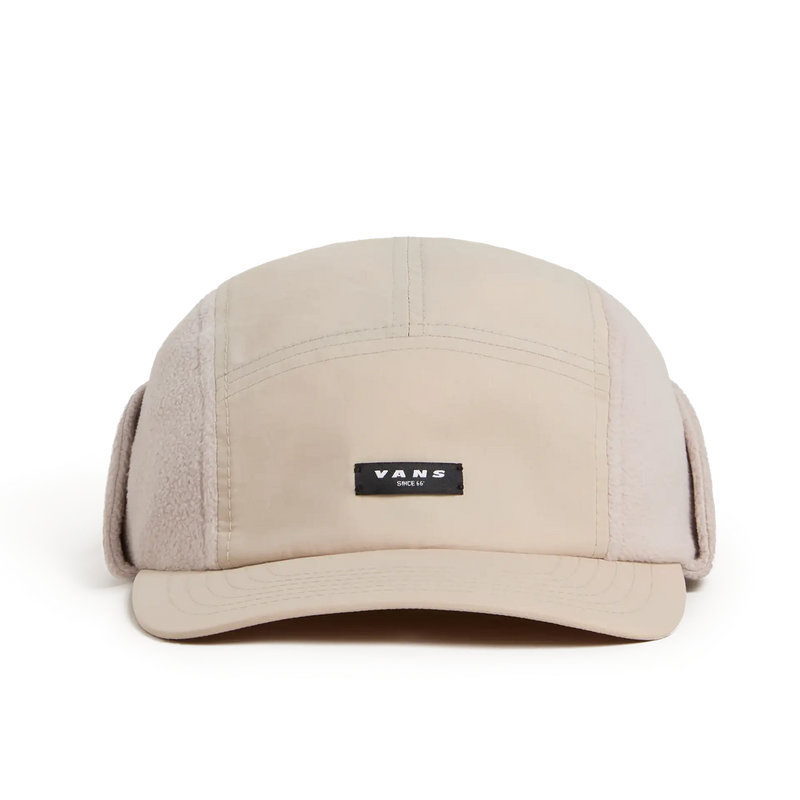 Vans 66 Earflap Tall Hat Taupe Mist | Vans | cap - Northshore Newquay - Surf/Skate