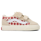 Vans Toddler Old Skool V Dasiy Chain - RACING RED | Vans | - Northshore Newquay - Surf/Skate Shop
