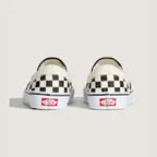 Vans Checkerboard Classic Slip-On Shoes-Black/White