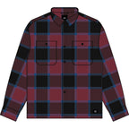 Vans Larkspur Plaid Shirt-Bordeaux/Black | Vans | Shirt