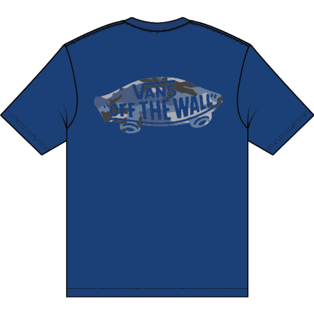 Vans Double Standard Tshirt-Classic Blue | Vans | - Northshore Newquay - Surf/Skate Shop