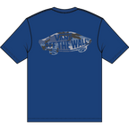 Vans Double Standard Tshirt-Classic Blue | Vans | - Northshore Newquay - Surf/Skate Shop