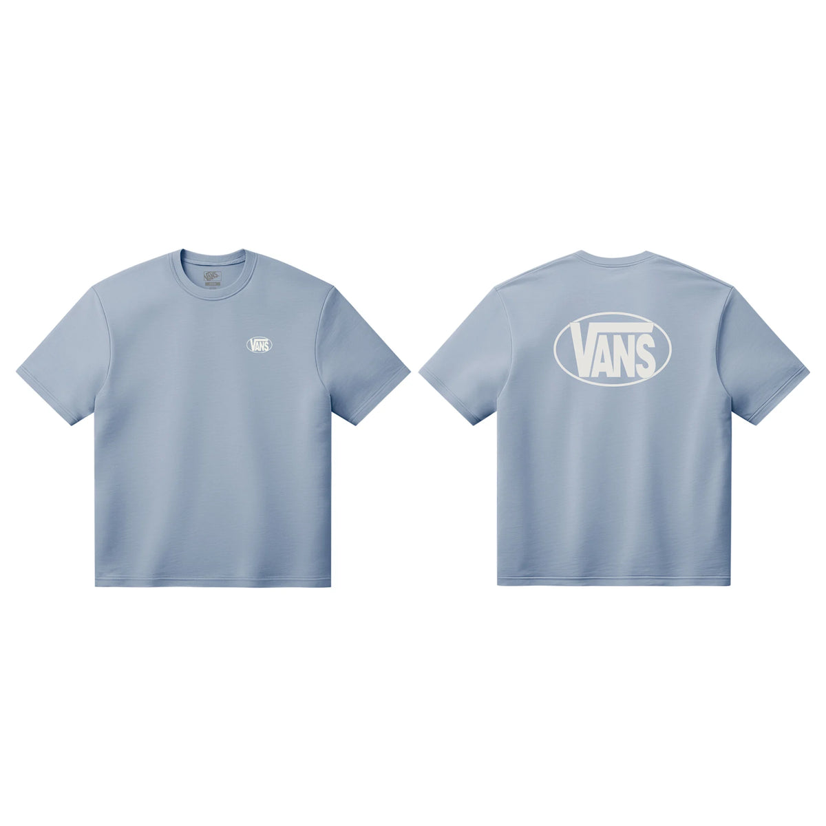 Vans OVAL LOGO LOOSE T-Shirt - Soft Slate | Vans | Mens T-Shirts - Northshore Newquay - Surf/Skate Shop