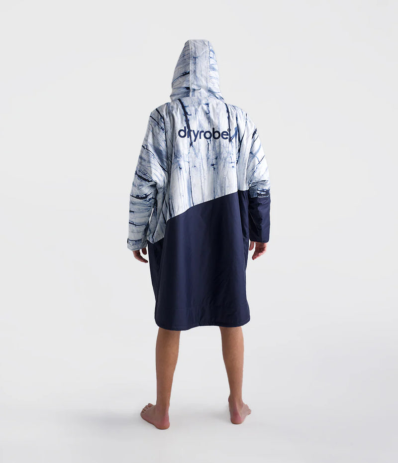 Dryrobe Advance Long Sleeve Contrast - Batik/Blue | Dryrobe | - Northshore Newquay - Surf/Skate Shop