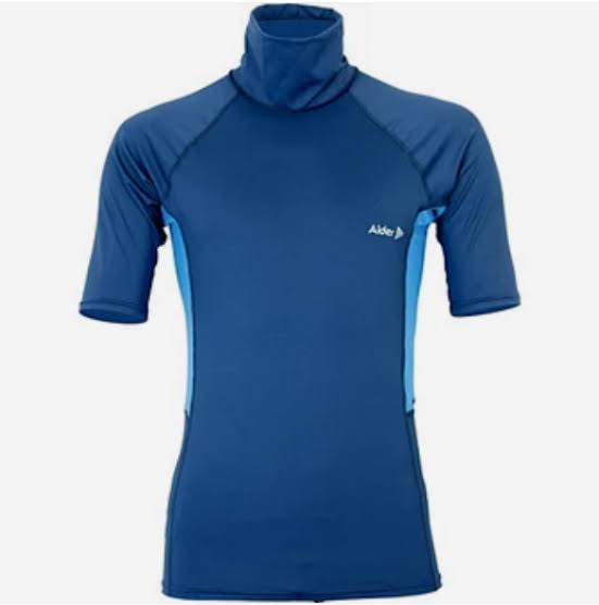 Alder Cruz Adult short sleeve rash vest - Navy | Alder | Rash Vest - Northshore Newquay - Surf/Skate Shop