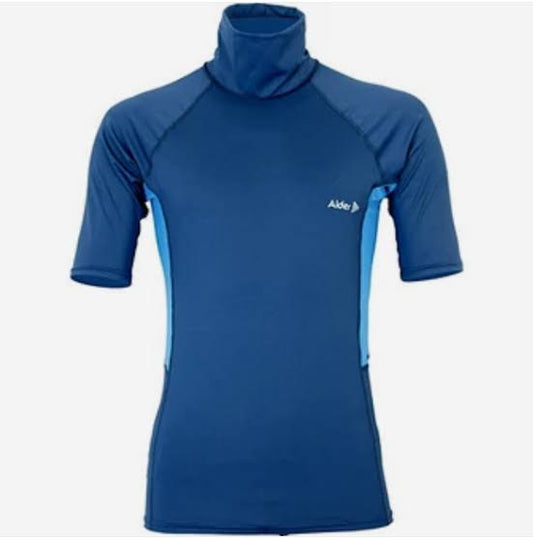 Alder Cruz Adult short sleeve rash vest - Navy | Alder |