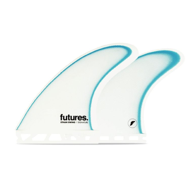 Ethan Ewing Thruster Surfboard Fins Size Medium – Blue | Futures | Thruster