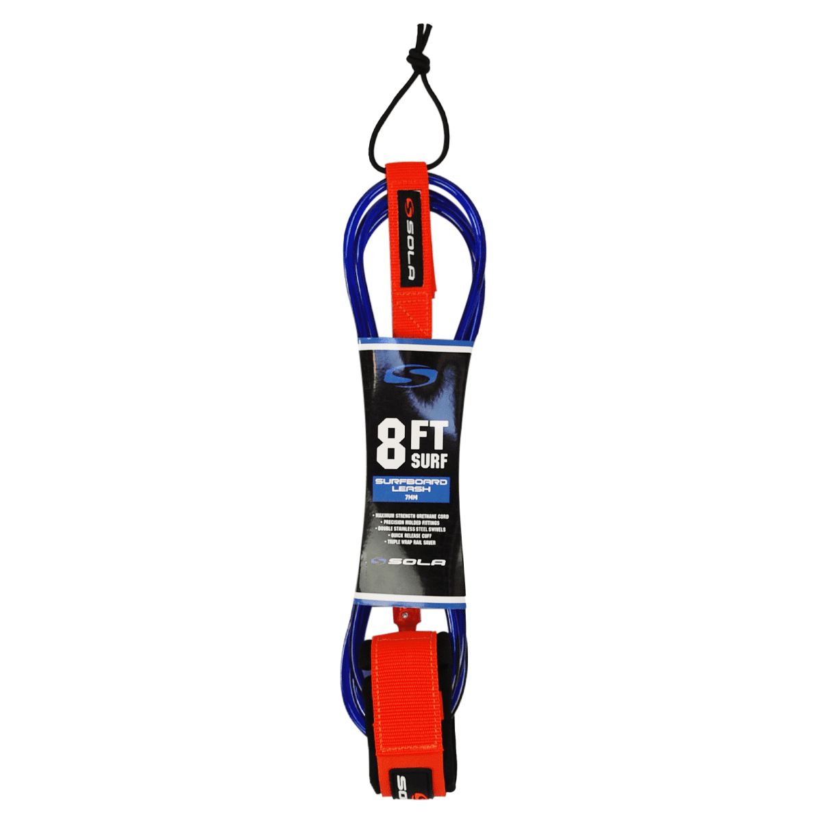 Sola 8ft surfboard leash | Sola | - Northshore Newquay - Surf/Skate Shop