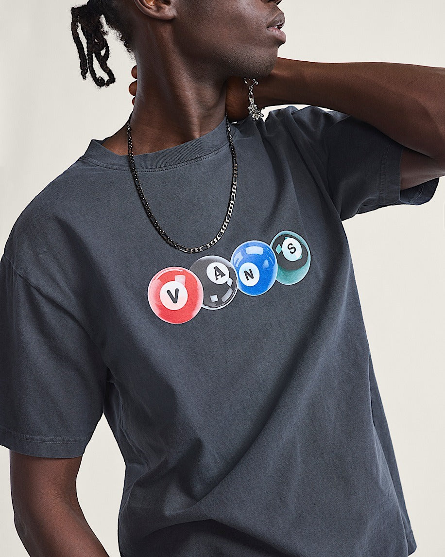 Vans Backspin T-shirt-Black | Vans | T Shirt