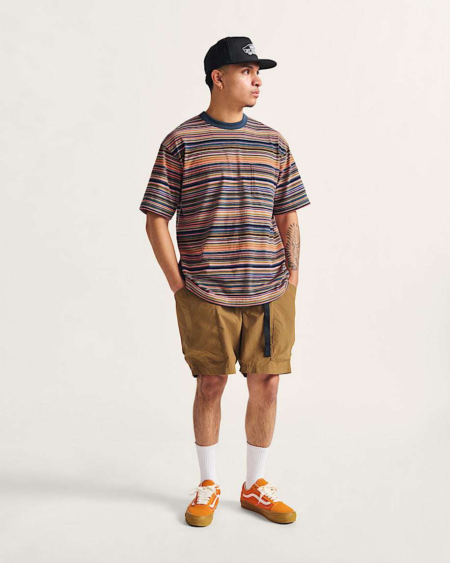 Vans Braden Stripe Tshirt-Parisian Night | Vans | T Shirt