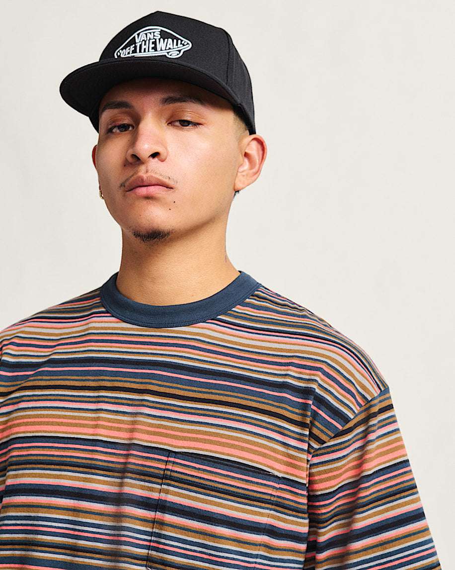 Vans Braden Stripe Tshirt-Parisian Night | Vans | T Shirt