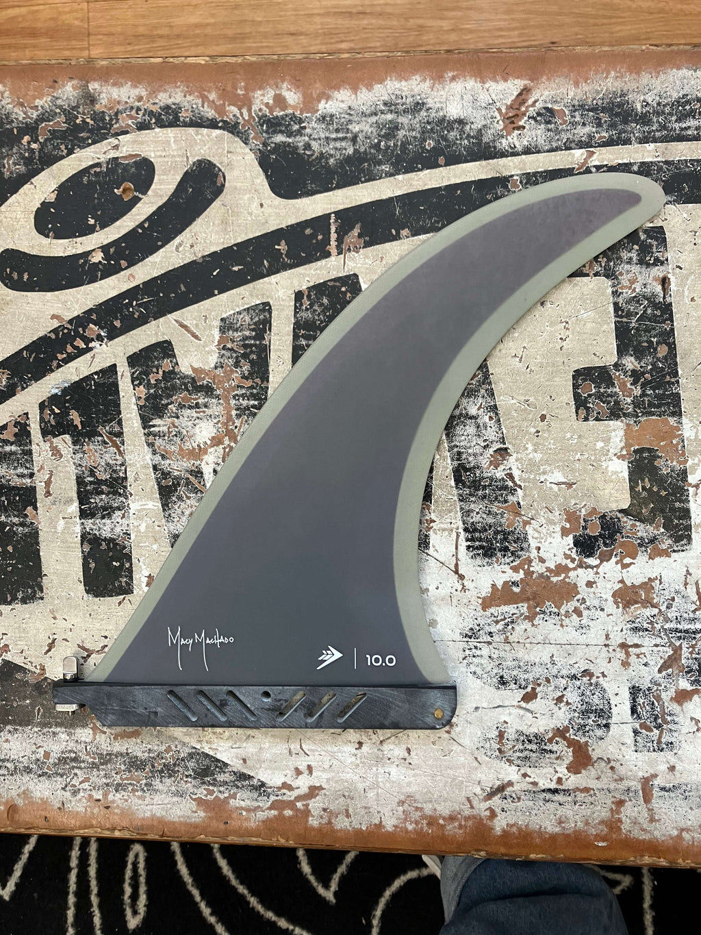FireWire single fin - Longboard Fins 10” GREY | Firewire | - Northshore Newquay - Surf/Skate Shop