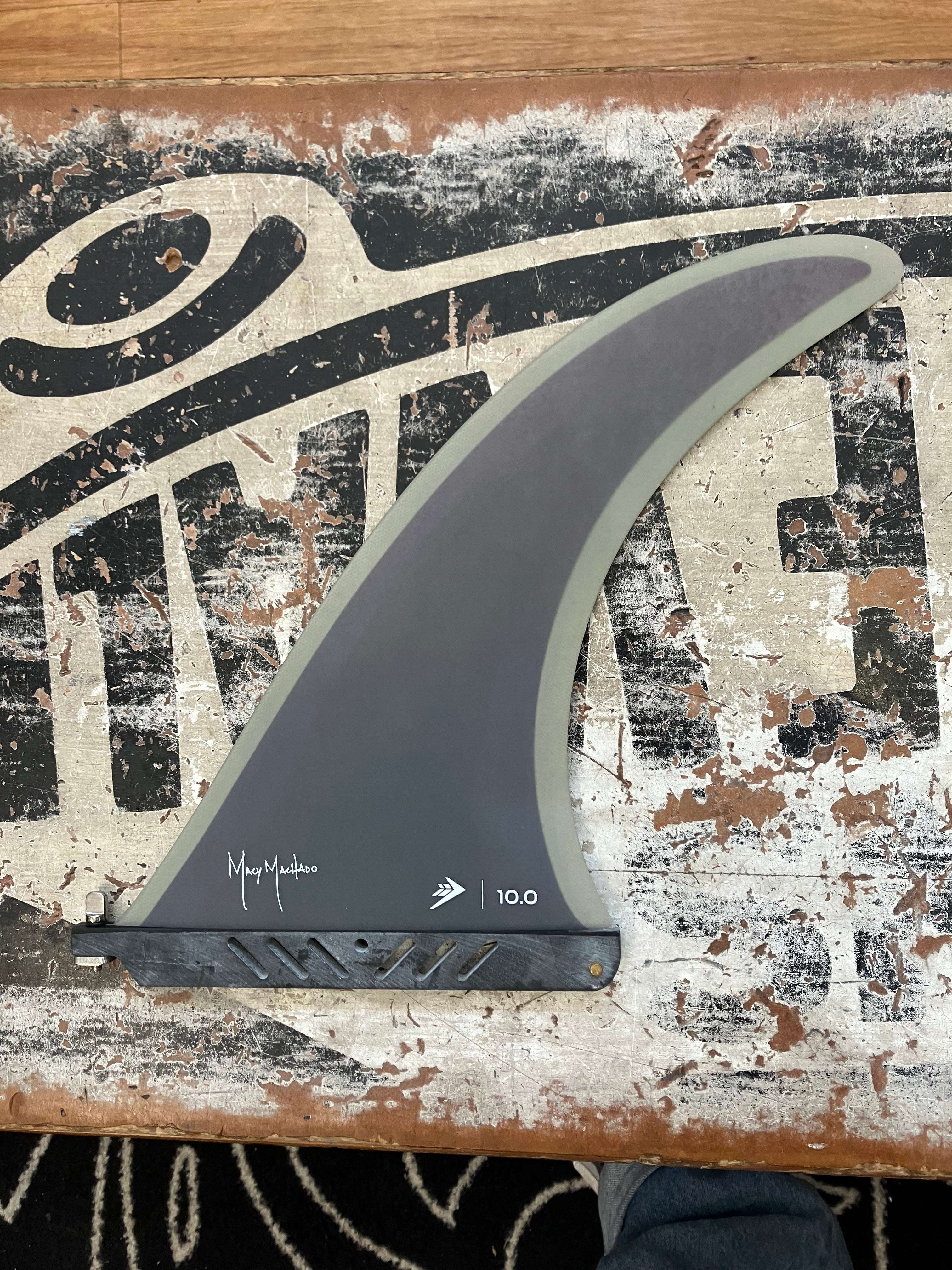 FireWire single fin - Longboard Fins 10” GREY | Firewire | - Northshore Newquay - Surf/Skate Shop