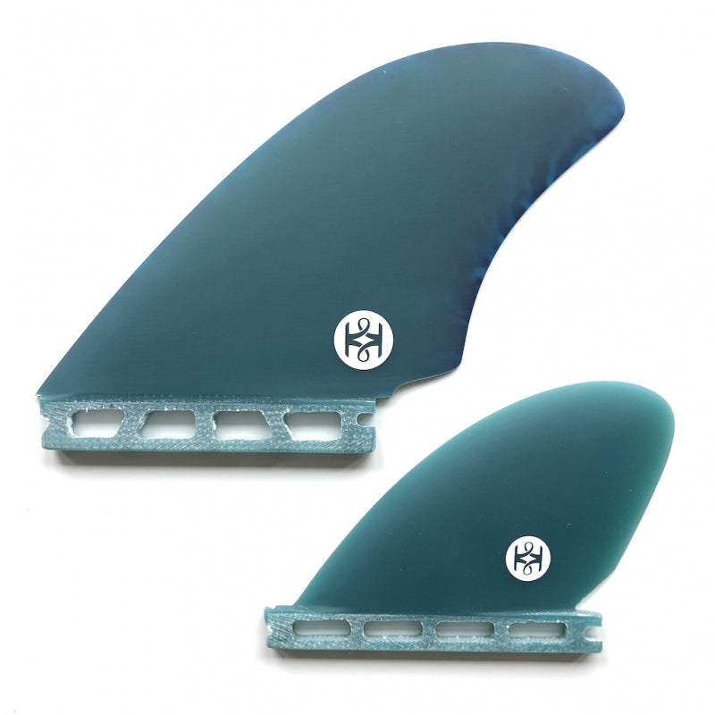 Koalition Keel Quad Fins Futures Malachite | Koalition | Surfboard Fins. - Northshore Newquay - Surf/Skate Shop