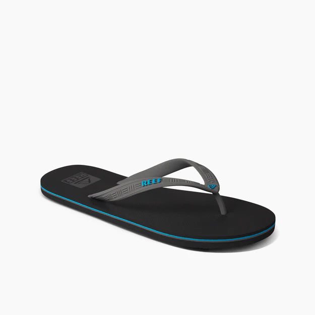 REEF MEN'S SEASIDE - GREY/AQUA/BLACK | Reef | - Northshore Newquay - Surf/Skate Shop