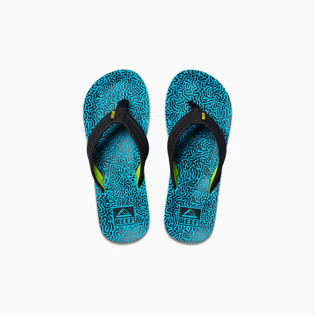 REEF KIDS AHI - BLUE CORAL UK5 | Reef | - Northshore Newquay - Surf/Skate Shop