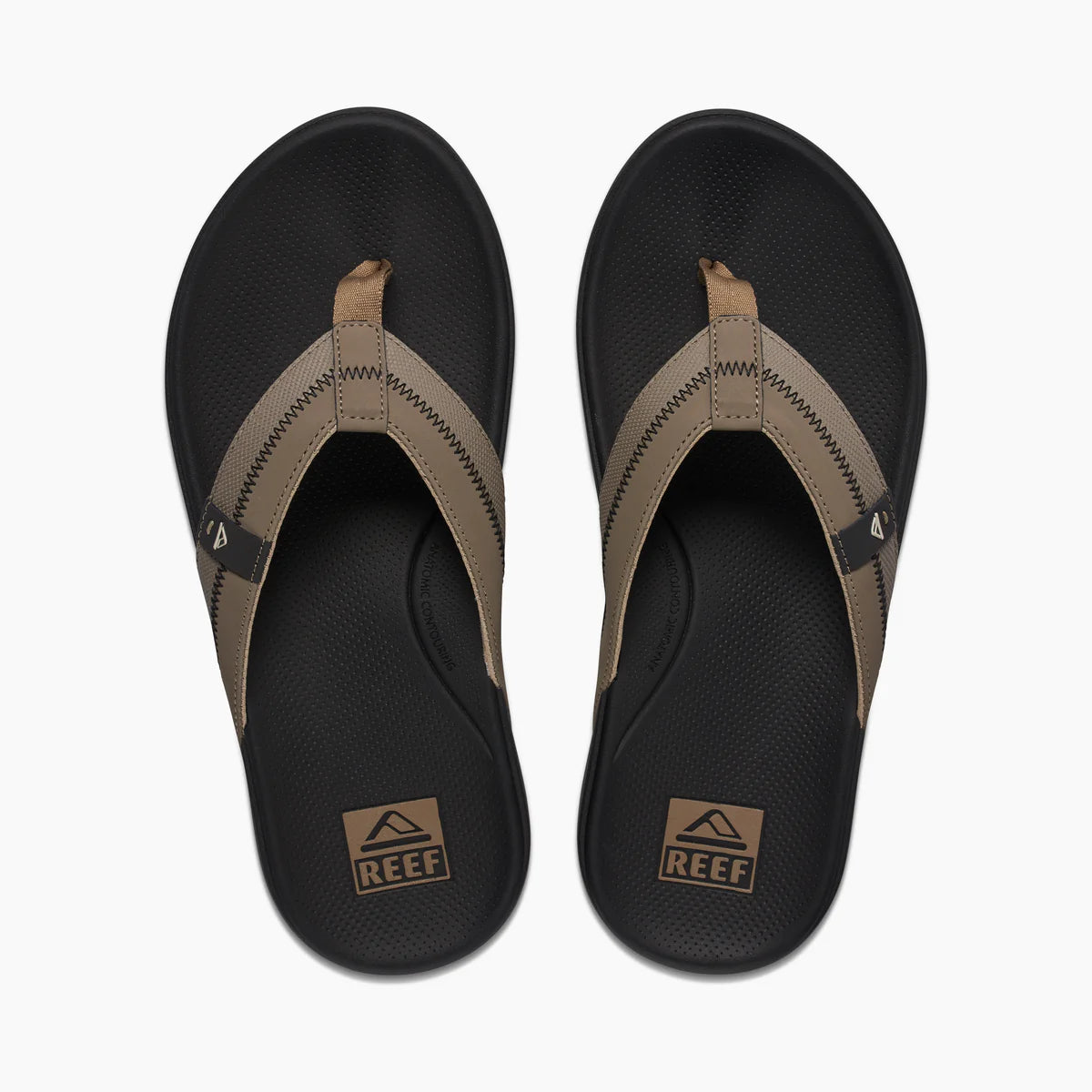 Reef Cushion Phantom 2.0-Fossil/Raven UK12 | Reef | - Northshore Newquay - Surf/Skate Shop