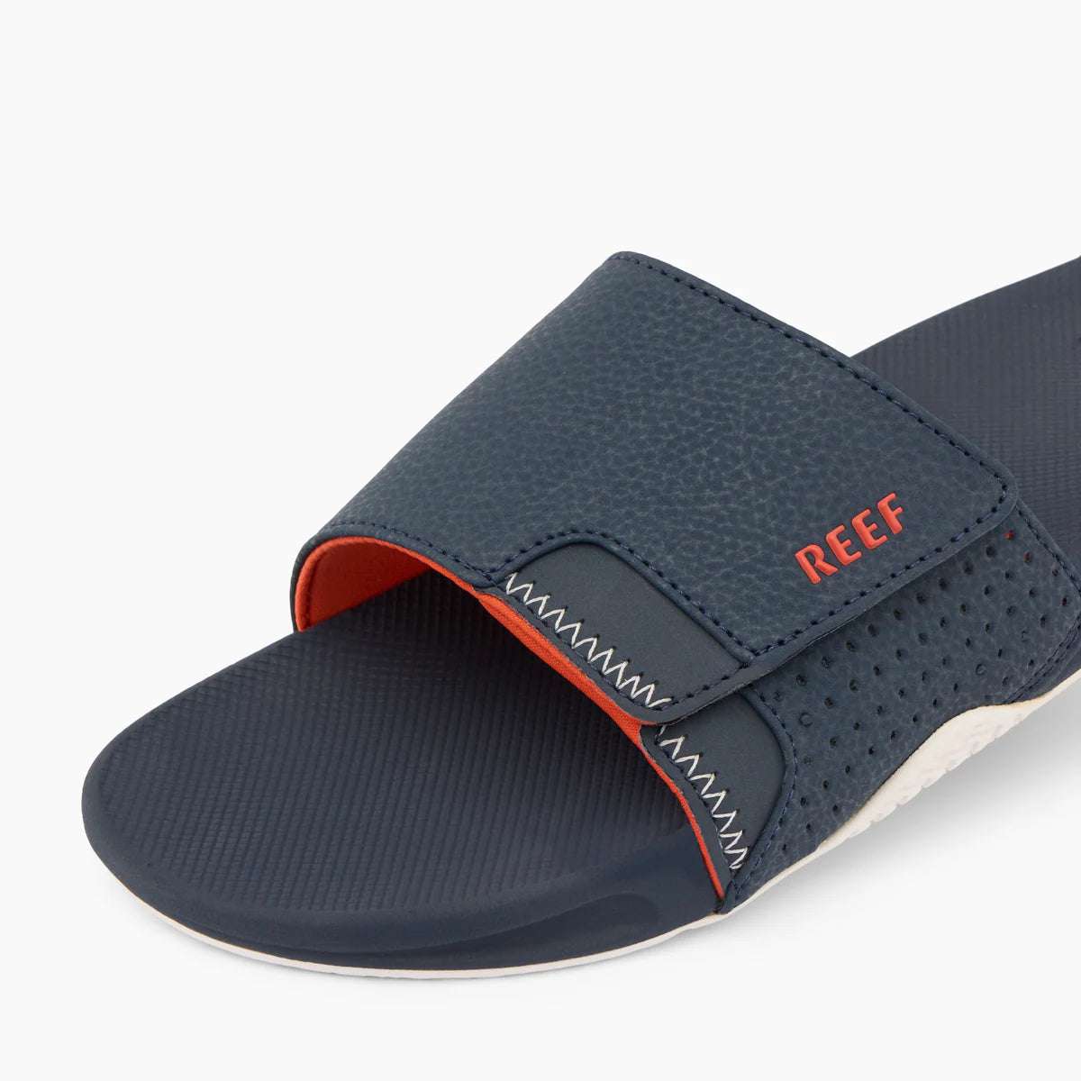 Reef Fanning Slide - Navy/Orange/White | Reef |