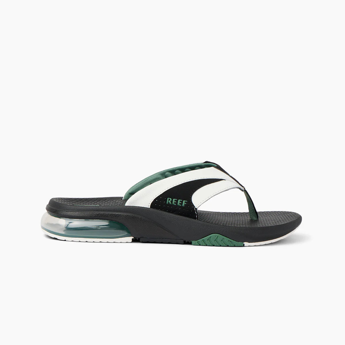 Reef Fanning+ - White/Black/Green | Reef | - Northshore Newquay - Surf/Skate Shop