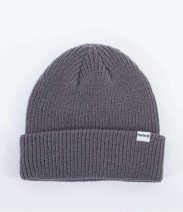 Hurley Harbor Beanie Smoke Grey | Hurley | Beanie - Northshore Newquay - Surf/Skate Shop