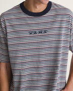 Vans Cameron Stripe SS Knit - Parisian Night | Vans | Mens Knits - Northshore Newquay - Surf/Skate Shop