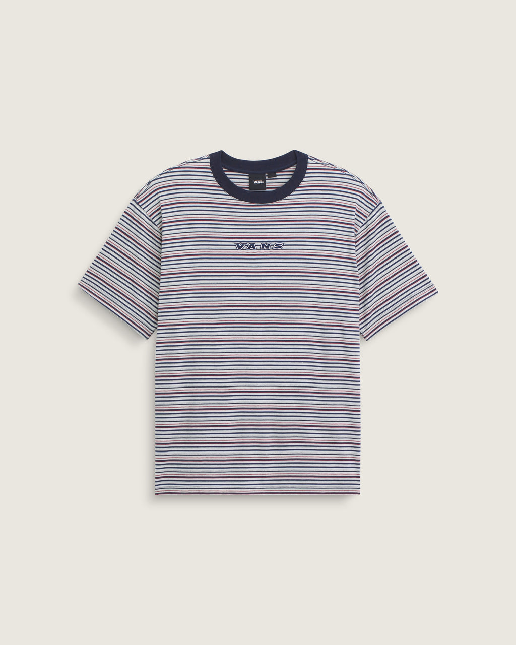 Vans Cameron Stripe SS Knit - Parisian Night | Vans | Mens Knits - Northshore Newquay - Surf/Skate Shop