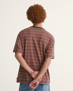 Vans Cameron Stripe SS Knit - OBSIDIAN FERN | Vans | Mens Knits - Northshore Newquay - Surf/Skate Shop
