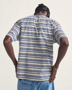 Vans Cameron Stripe T-Shirt-Marshmallow | Vans | T Shirt