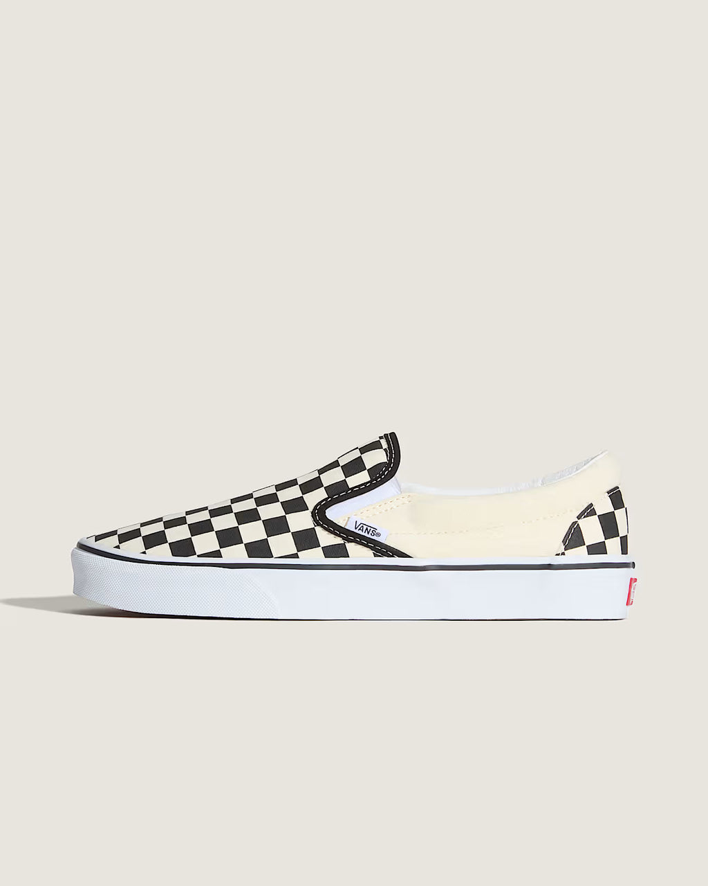 Vans Checkerboard Classic Slip-On Shoes-Black/White | Vans | - Northshore Newquay - Surf/Skate Shop