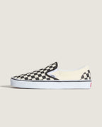 Vans Checkerboard Classic Slip-On Shoes-Black/White | Vans | - Northshore Newquay - Surf/Skate Shop