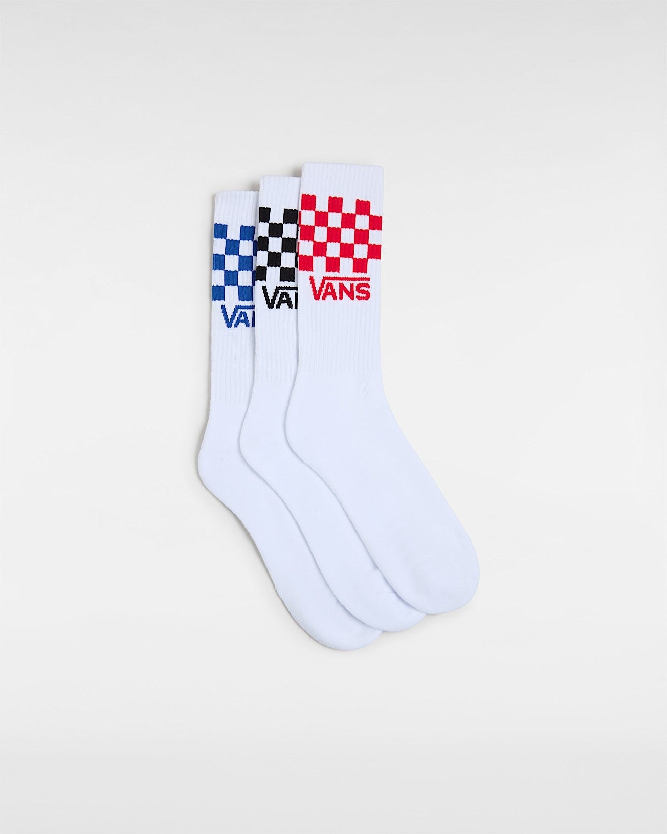 Vans Classic Check Crew Socks (3 pairs) | Vans | Sports socks