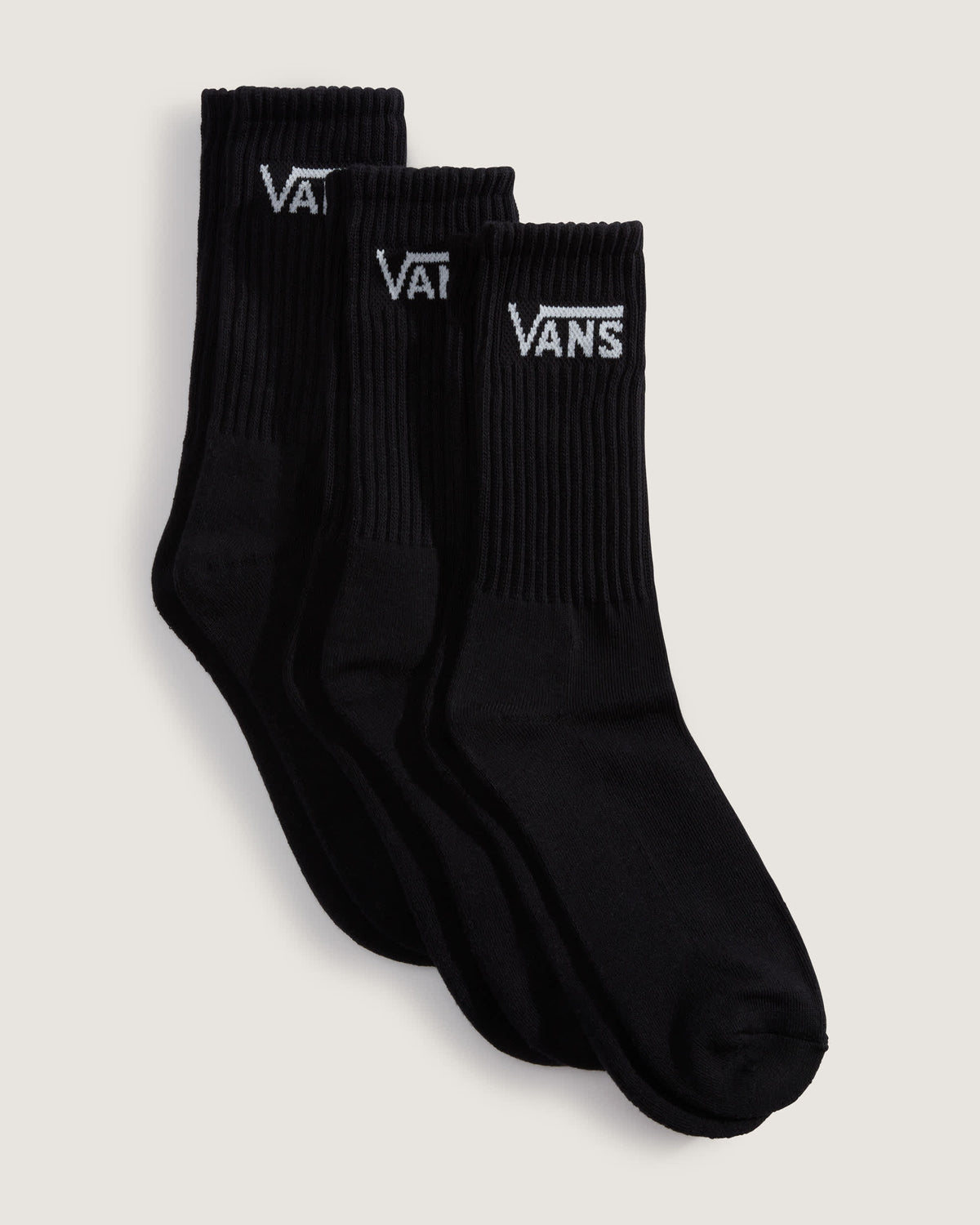 Vans Classic Crew ROX - Black | Vans | Mens Basic Socks - Northshore Newquay - Surf/Skate Shop