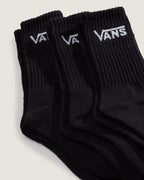 Vans Classic Crew ROX - Black | Vans | Mens Basic Socks - Northshore Newquay - Surf/Skate Shop