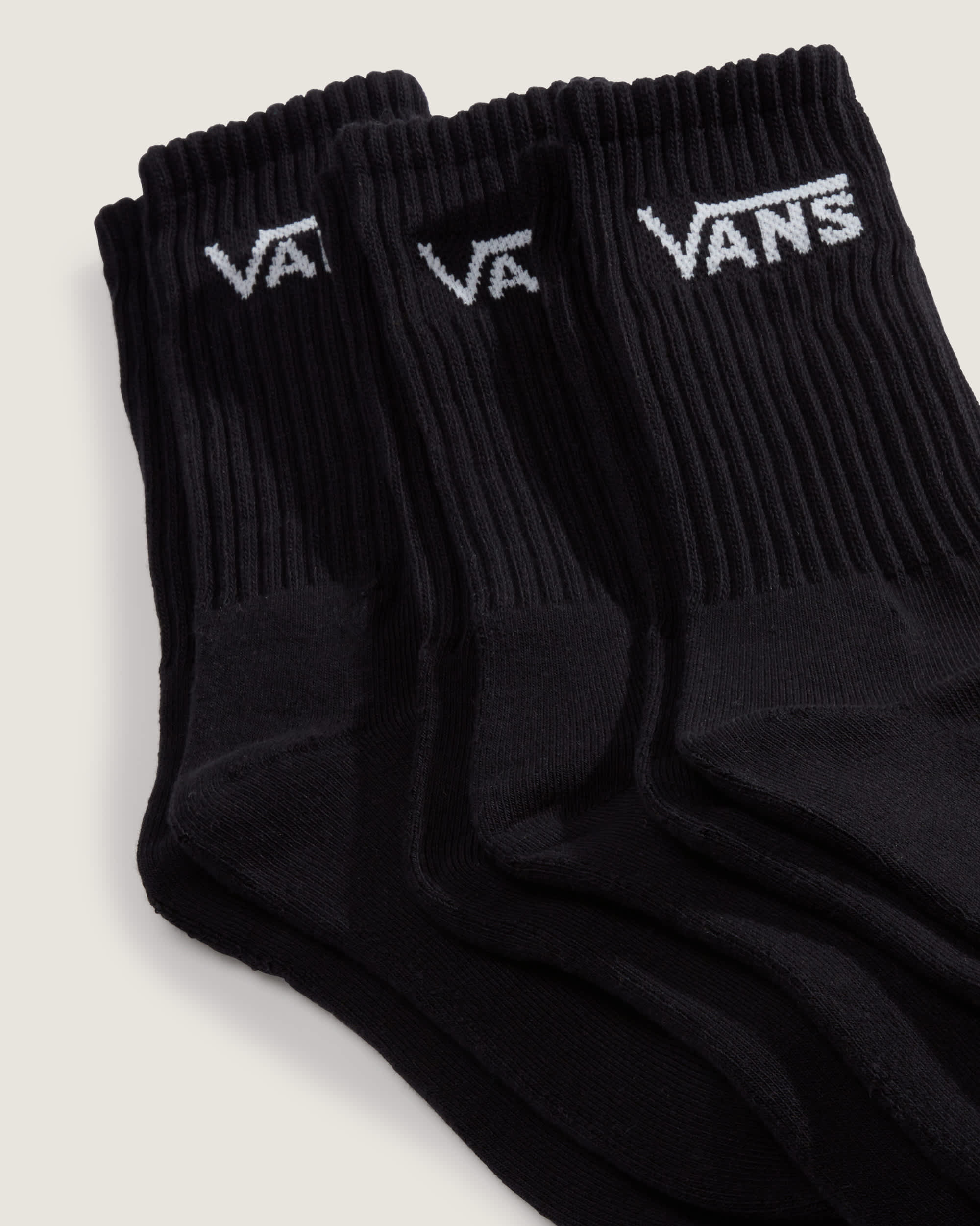 Vans Classic Crew ROX - Black | Vans | Mens Basic Socks - Northshore Newquay - Surf/Skate Shop