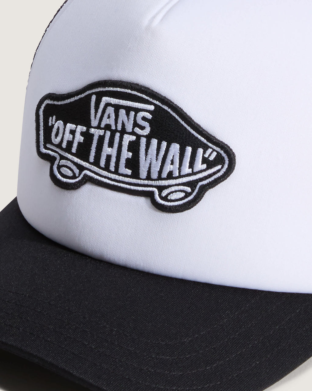 Vans Classic Patch Curved Bill - Black/White | Vans | Mens Hats - Northshore Newquay - Surf/Skate Shop