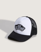 Vans Classic Patch Curved Bill - Black/White | Vans | Mens Hats - Northshore Newquay - Surf/Skate Shop