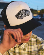 Vans Classic Patch Curved Bill - Black/White | Vans | Mens Hats - Northshore Newquay - Surf/Skate Shop