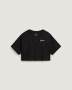 Vans Classic Script T-Shirt-Black | Vans | crop Top