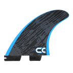FCS II Crosby Colapinto PC Tri Fins - Black/Blue | FCS | Fin - Northshore Newquay - Surf/Skate Shop