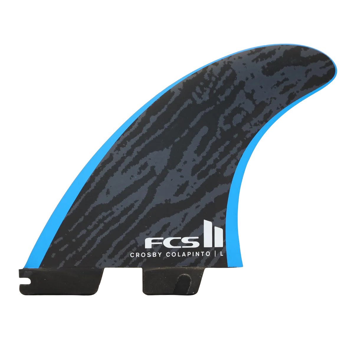 FCS II Crosby Colapinto PC Tri Fins - Black/Blue