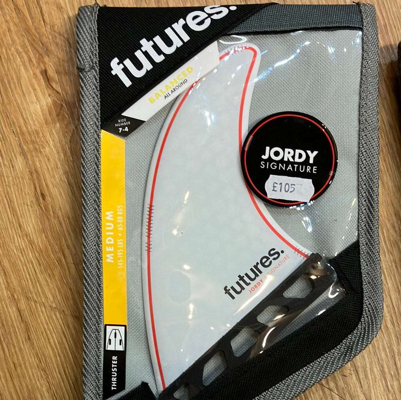 Jordy Smith Thruster Futures Fins Medium | Futures | Thruster - Northshore Newquay - Surf/Skate Shop