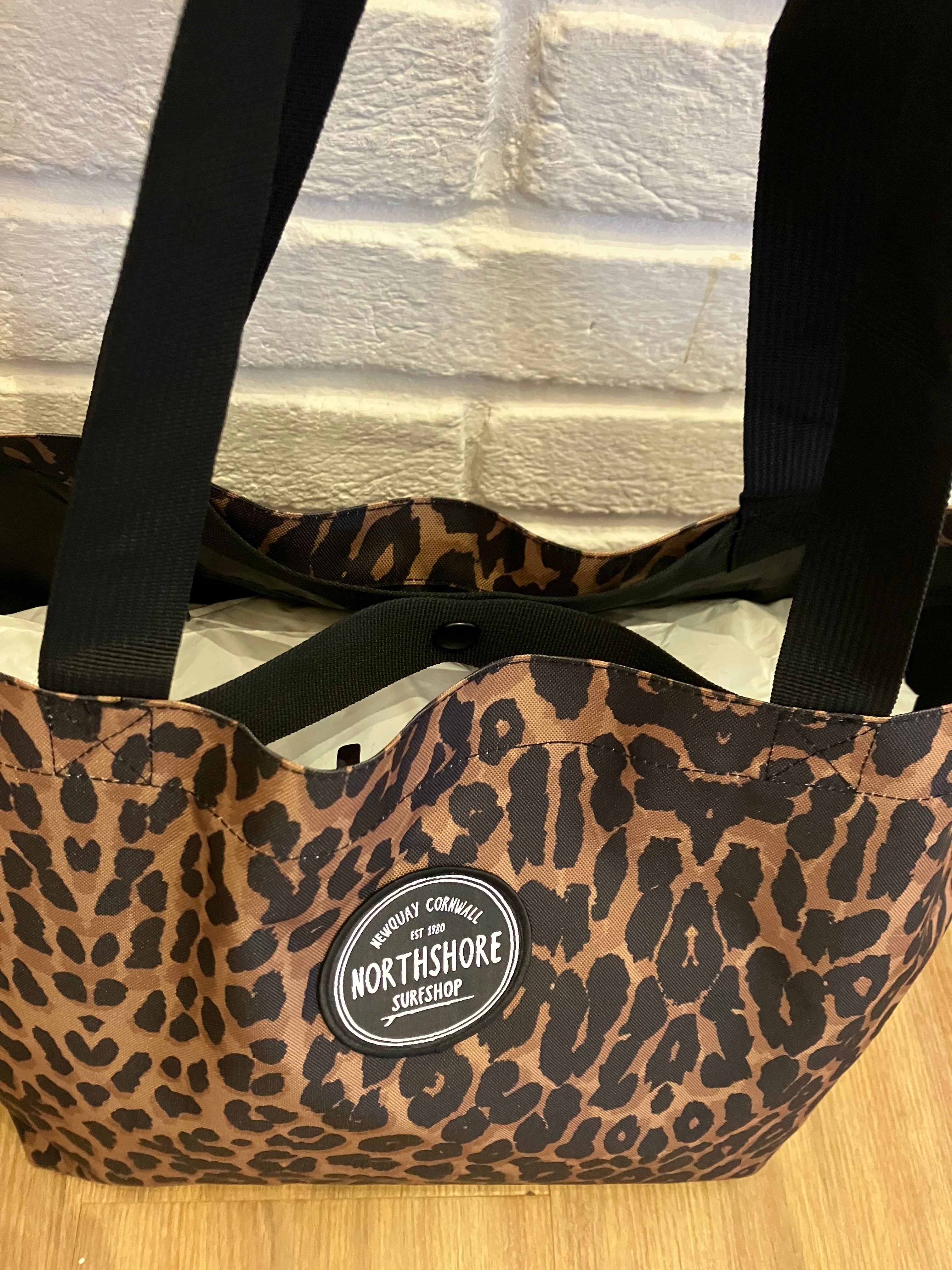 Northshore Carryall Bag - Leopard Print | Northshore Surf Shop | Tote Bag - Northshore Newquay - Surf/Skate Shop