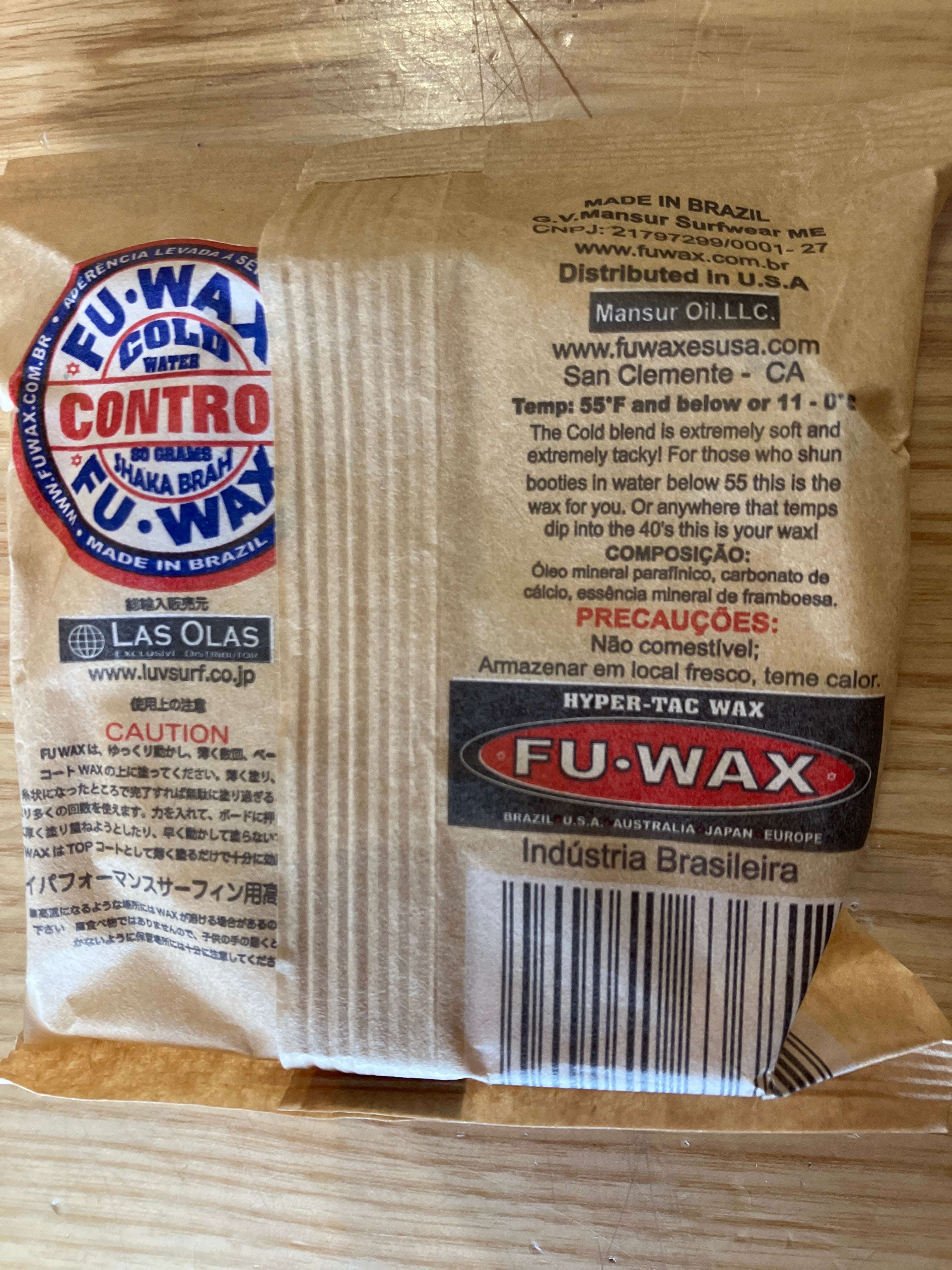 Fu Wax Cold Water Surf Wax | Fu Wax | Surf Board Wax - Northshore Newquay - Surf/Skate Shop