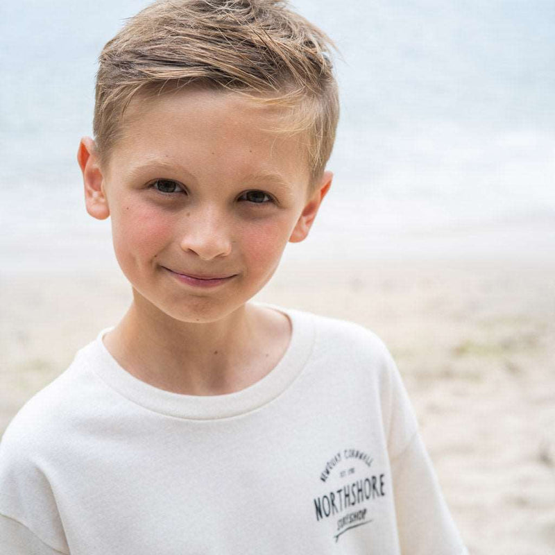 Kids Classic Logo Tee | Natural | Northshore Surf Shop | Kids Clothing - Northshore Newquay - Surf/Skate Shop