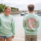 Checkered Crew | Brook Green | Northshore Surf Shop | Sweatshirt