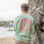 Checkered Crew | Brook Green | Northshore Surf Shop | Sweatshirt