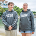 80's Logo Hoodie | Iron Grey | Northshore Surf Shop | Sweatshirt