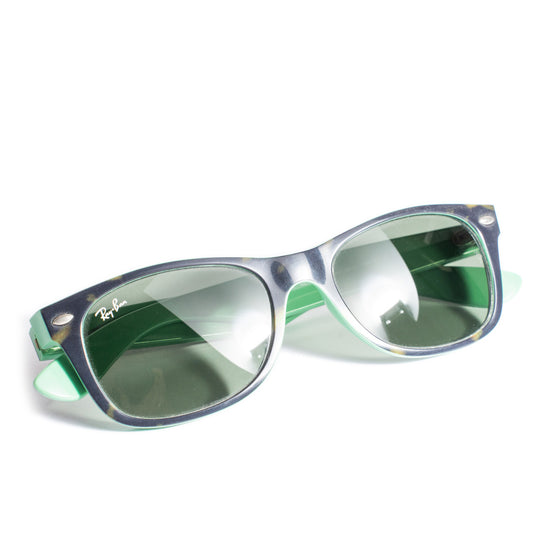 Ray Ban New Wayfarer Sunglasses-Havana Green | Ray Ban |
