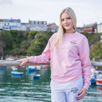 Classic Logo Crew | Baby Pink | Northshore Surf Shop | Sweatshirt - Northshore Newquay - Surf/Skate