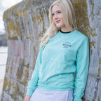 Classic Logo Crew | Peppermint | Northshore Surf Shop | Sweatshirt - Northshore Newquay - Surf/Skate